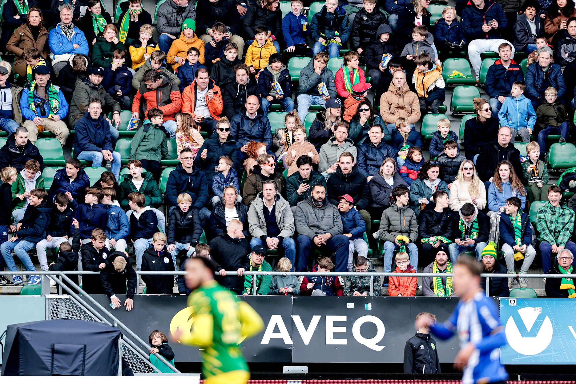 AVEQ boarding in ADO Den Haag stadion